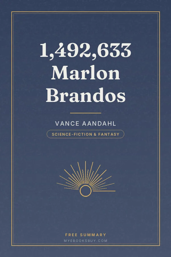 Cover of 1,492,633 Marlon Brandos