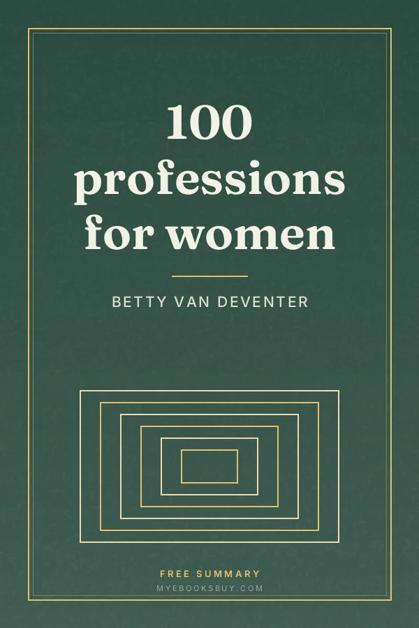 Cover of 100 professions for women