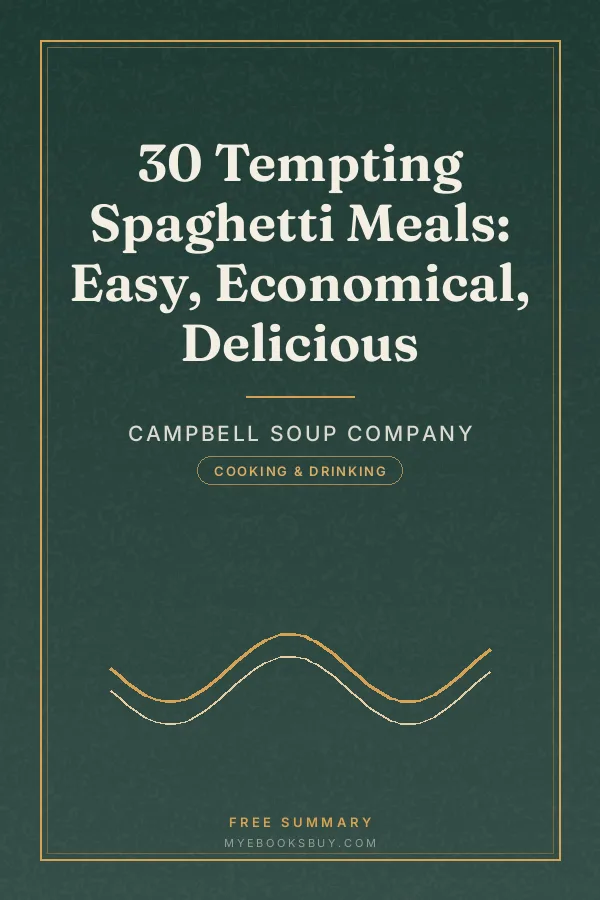 Cover of 30 Tempting Spaghetti Meals: Easy, Economical, Delicious