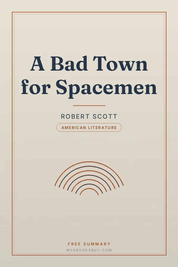 Cover of A Bad Town for Spacemen