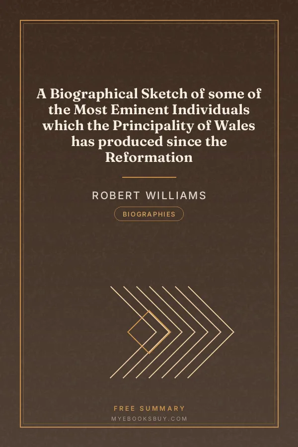 Cover of A Biographical Sketch of some of the Most Eminent Individuals which the Principality of Wales has produced since the Reformation