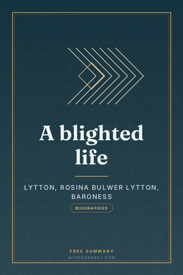 Cover of A blighted life