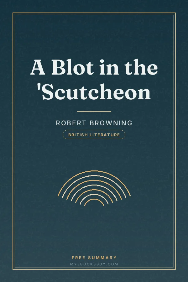 Cover of A Blot in the 'Scutcheon