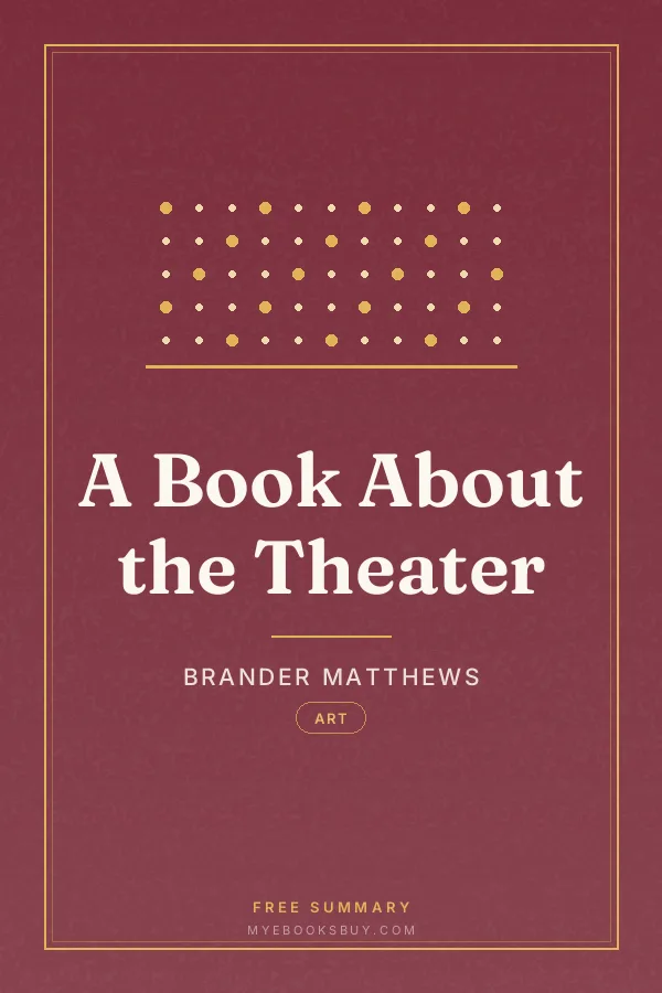 Cover of A Book About the Theater