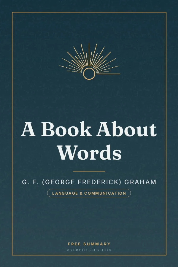 Cover of A Book About Words