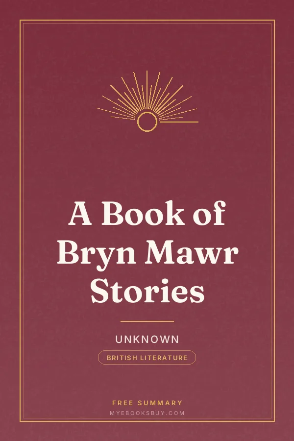 Cover of A Book of Bryn Mawr Stories