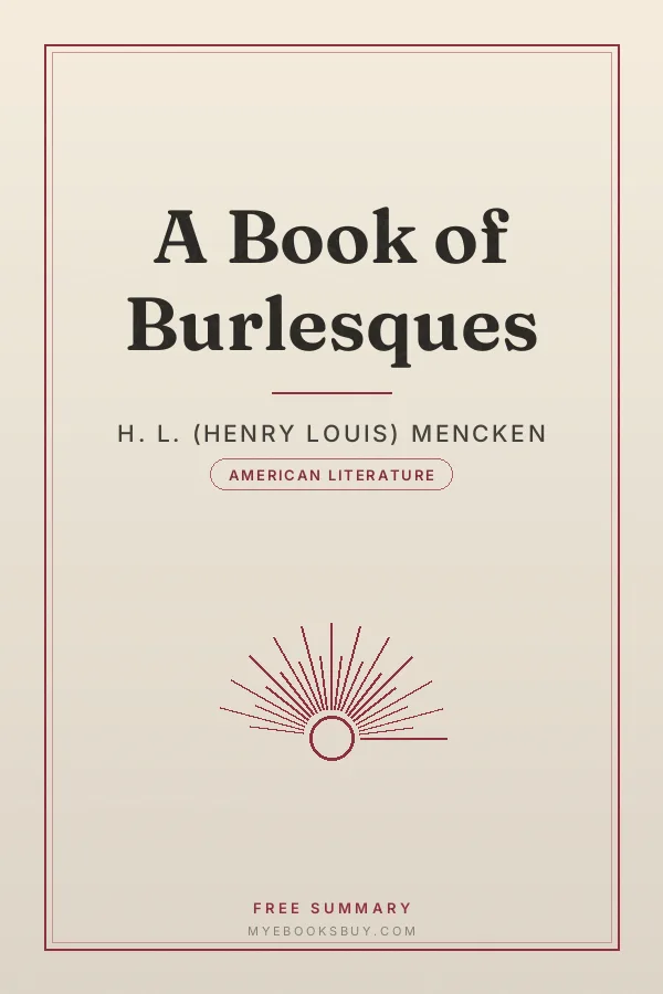 Cover of A Book of Burlesques