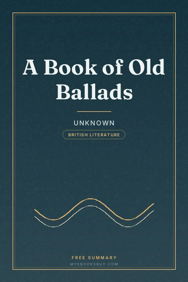 Cover of A Book of Old Ballads