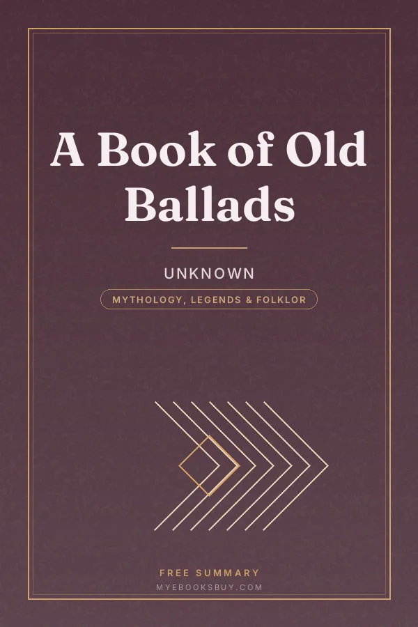Cover of A Book of Old Ballads