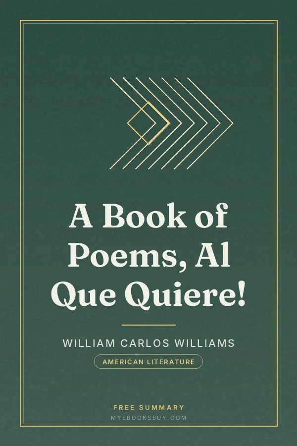 Cover of A Book of Poems, Al Que Quiere!