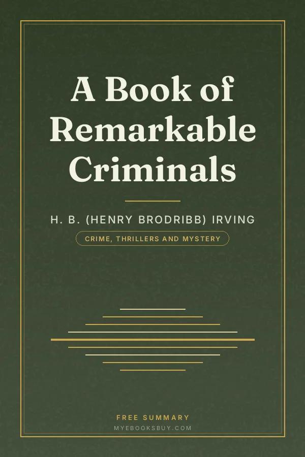 Cover of A Book of Remarkable Criminals