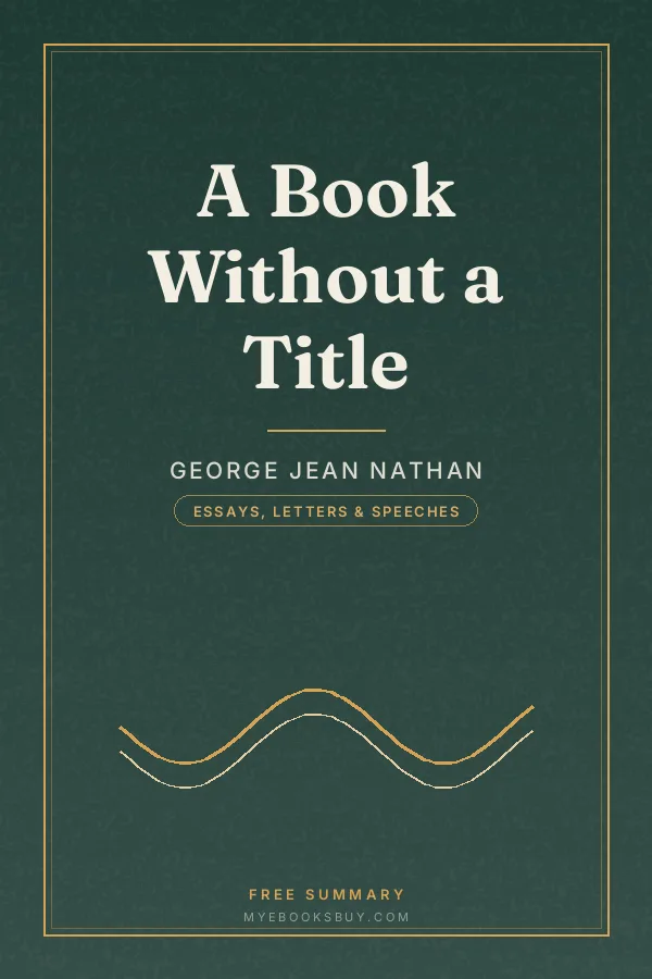 Cover of A Book Without a Title