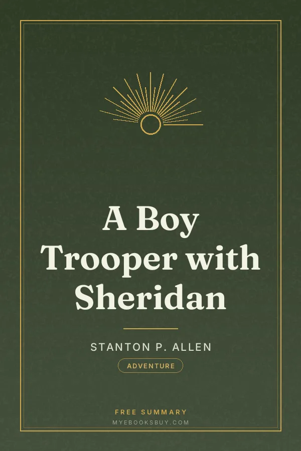 Cover of A Boy Trooper with Sheridan