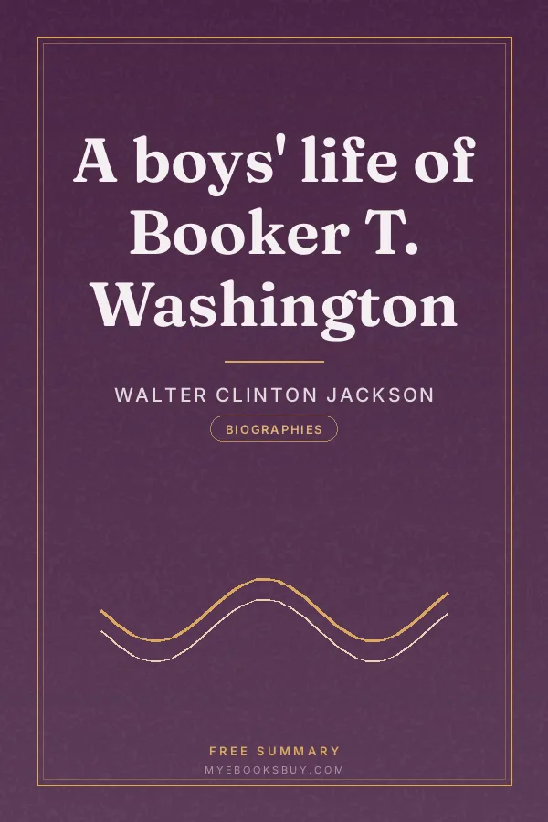 Cover of A boys' life of Booker T. Washington