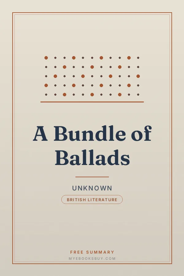 Cover of A Bundle of Ballads
