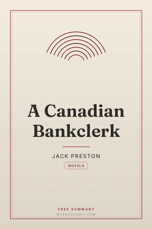 Cover of A Canadian Bankclerk