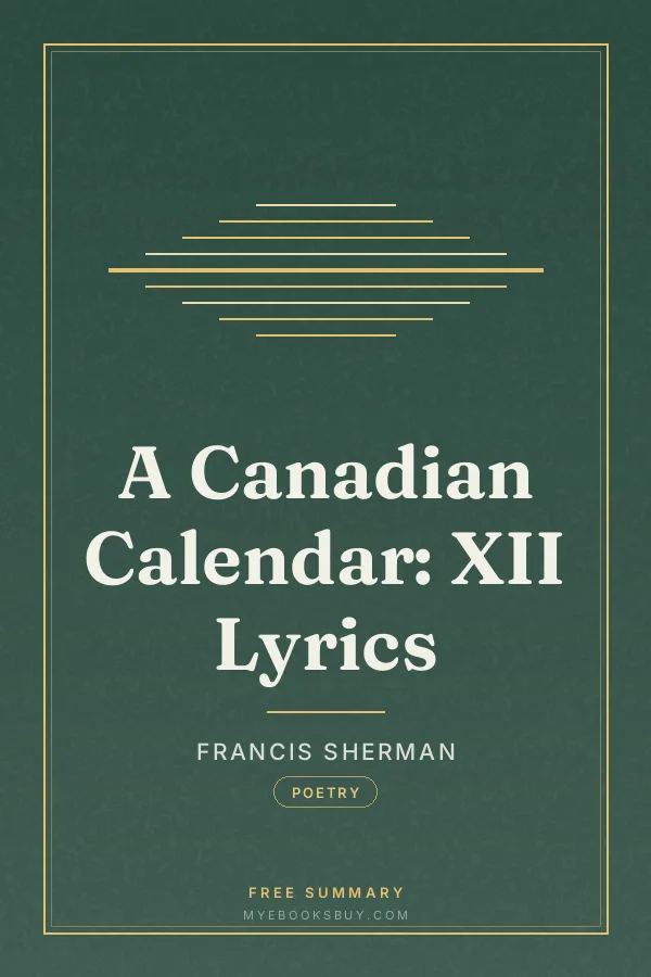 Cover of A Canadian Calendar: XII Lyrics