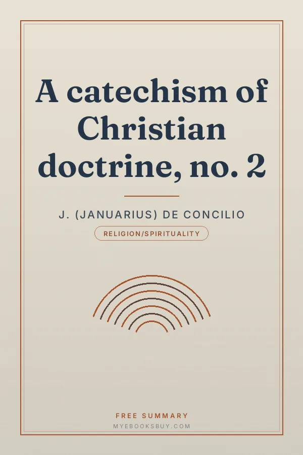 Cover of A catechism of Christian doctrine, no. 2
