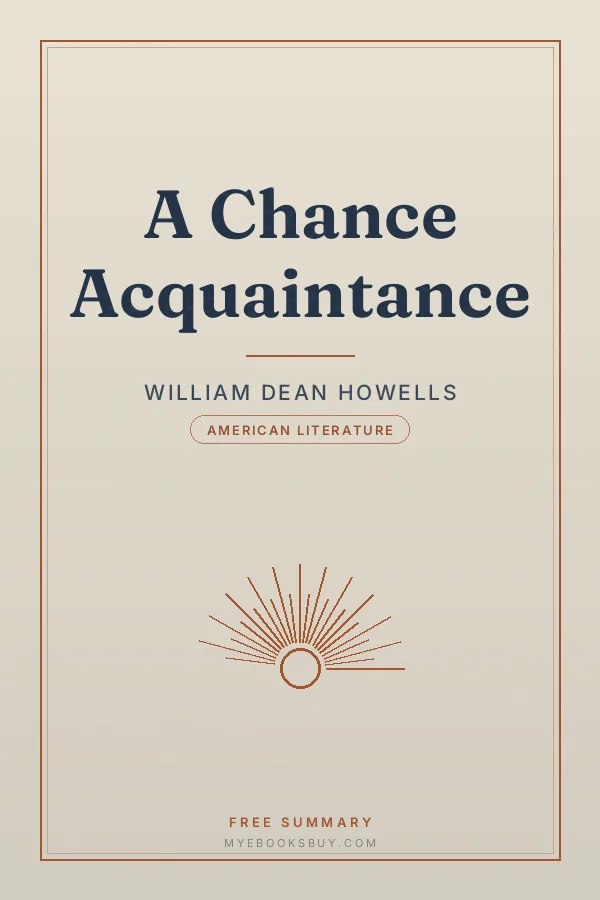 Cover of A Chance Acquaintance