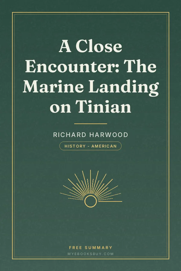 Cover of A Close Encounter: The Marine Landing on Tinian
