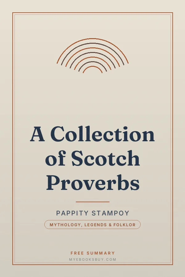 Cover of A Collection of Scotch Proverbs