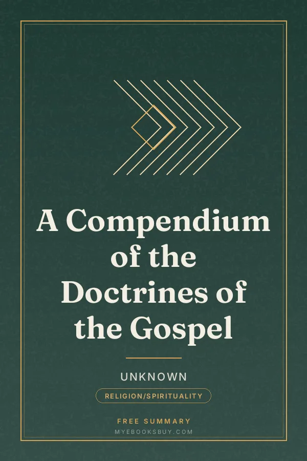 Cover of A Compendium of the Doctrines of the Gospel