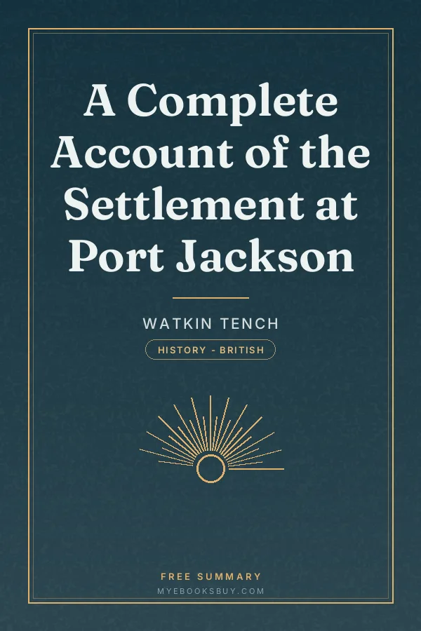 Cover of A Complete Account of the Settlement at Port Jackson