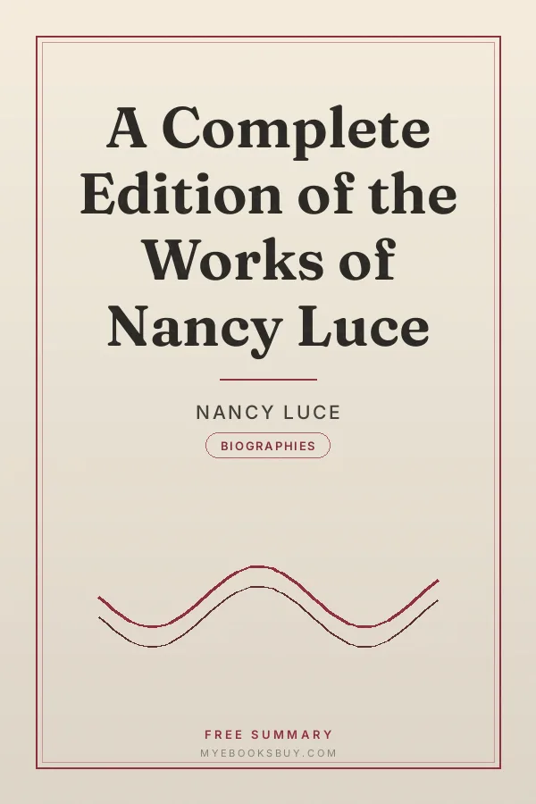 Cover of A Complete Edition of the Works of Nancy Luce