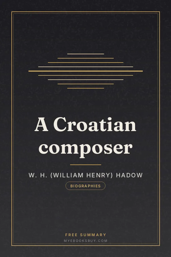 Cover of A Croatian composer