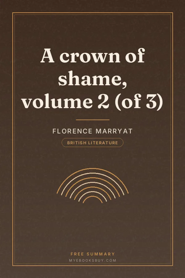 Cover of A crown of shame, volume 2 (of 3)