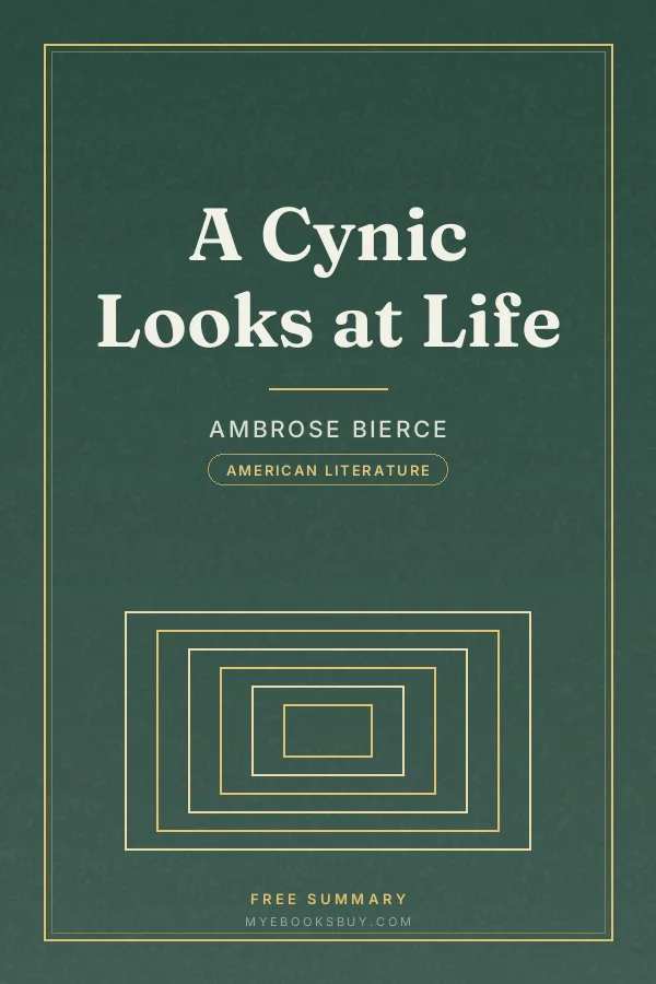 Cover of A Cynic Looks at Life