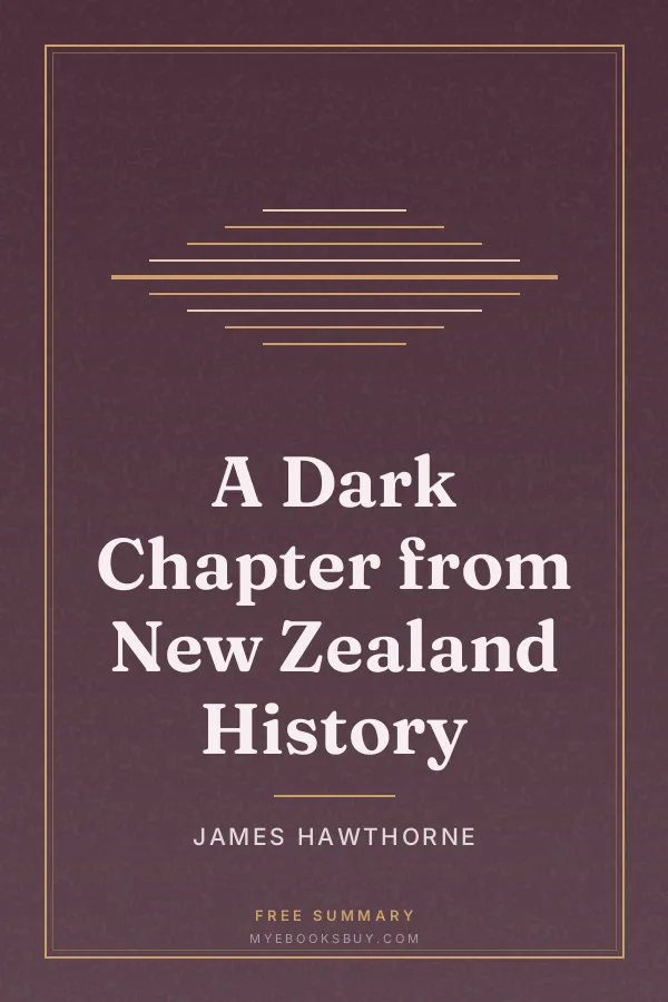 Cover of A Dark Chapter from New Zealand History
