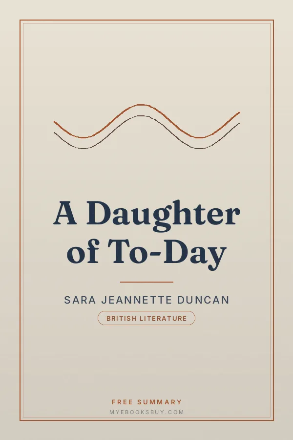 Cover of A Daughter of To-Day