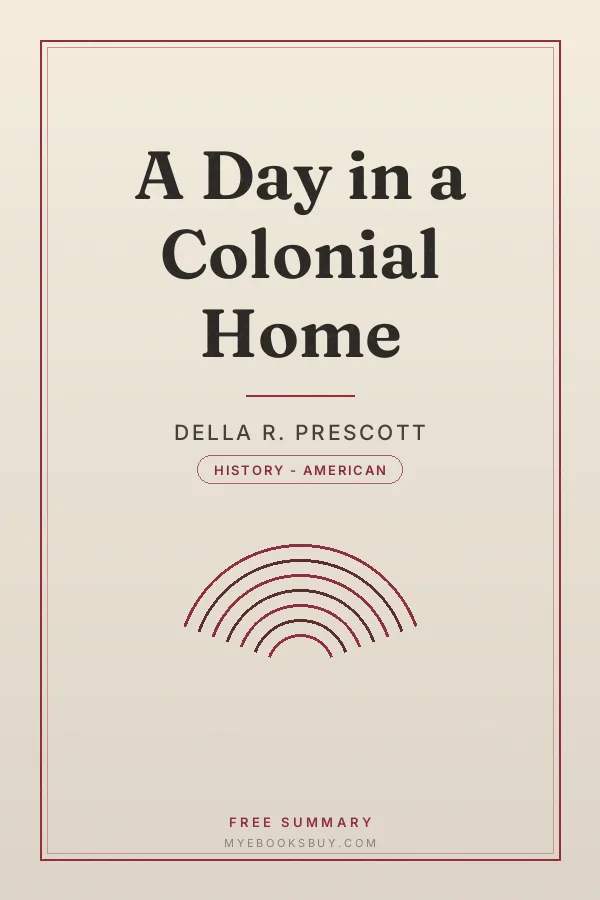 Cover of A Day in a Colonial Home