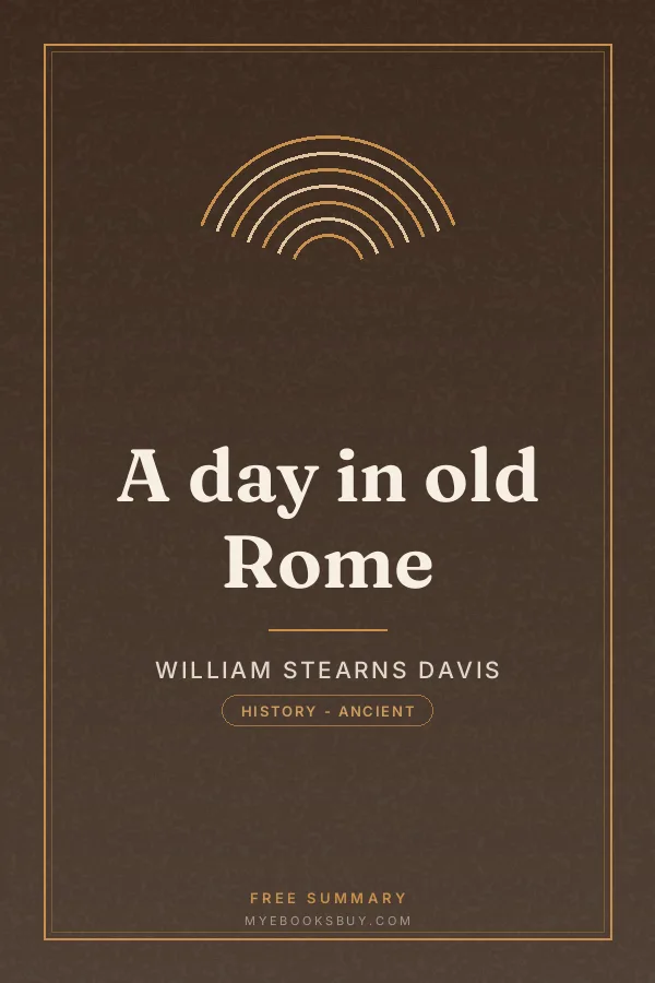 Cover of A day in old Rome