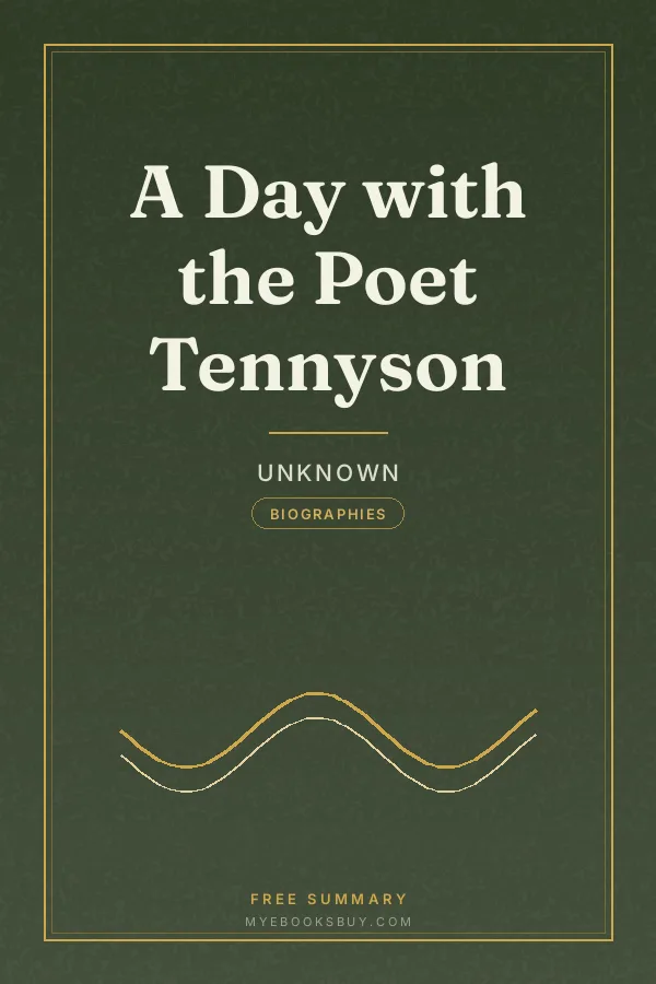 Cover of A Day with the Poet Tennyson