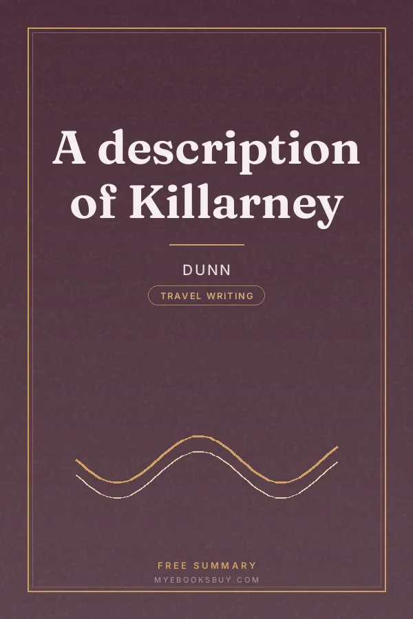 Cover of A description of Killarney