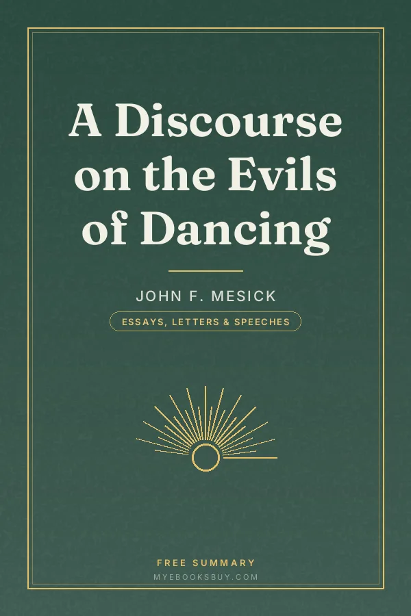 Cover of A Discourse on the Evils of Dancing