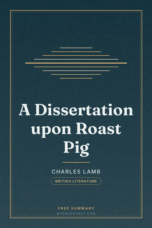 Cover of A Dissertation upon Roast Pig