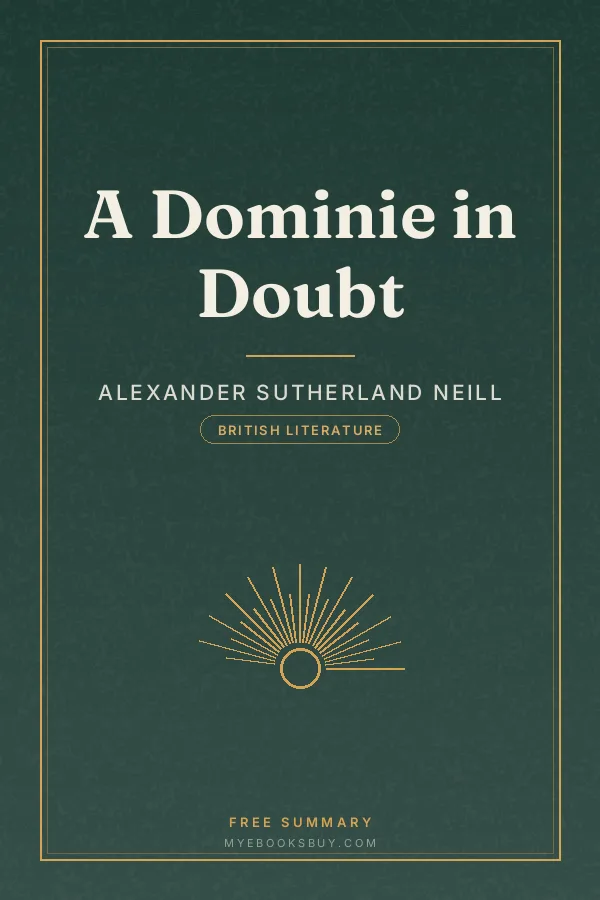 Cover of A Dominie in Doubt