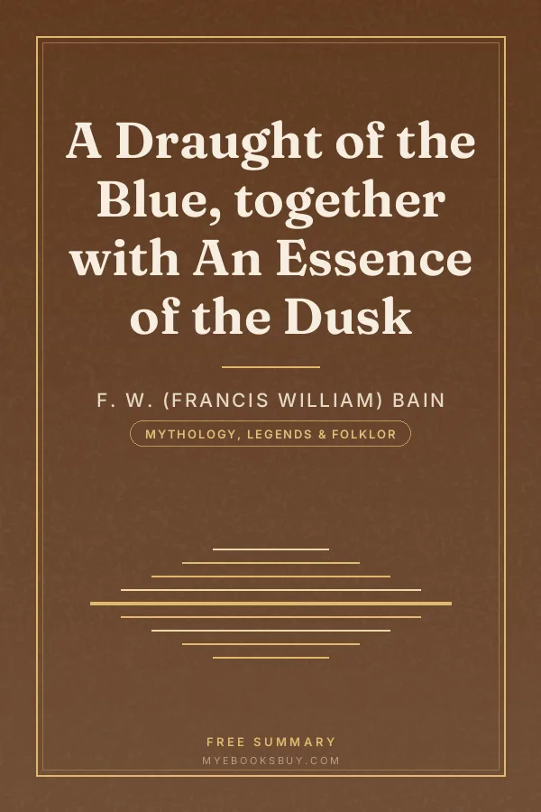 Cover of A Draught of the Blue, together with An Essence of the Dusk