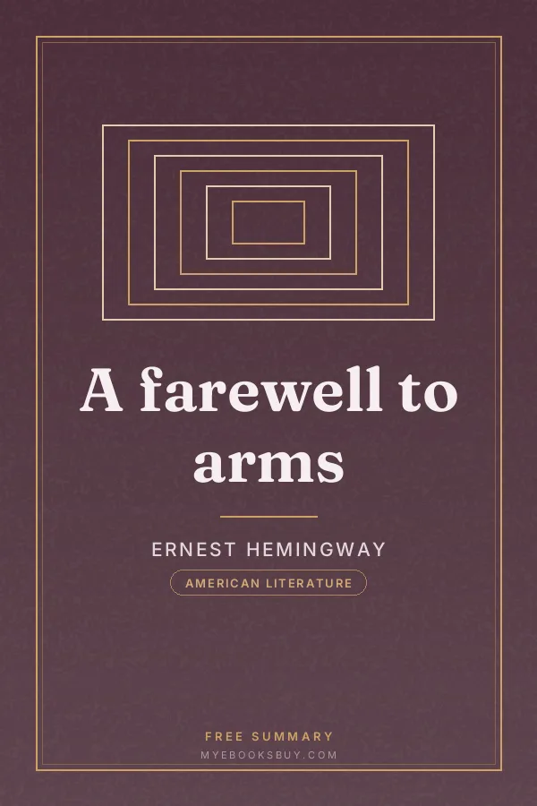 Cover of A farewell to arms