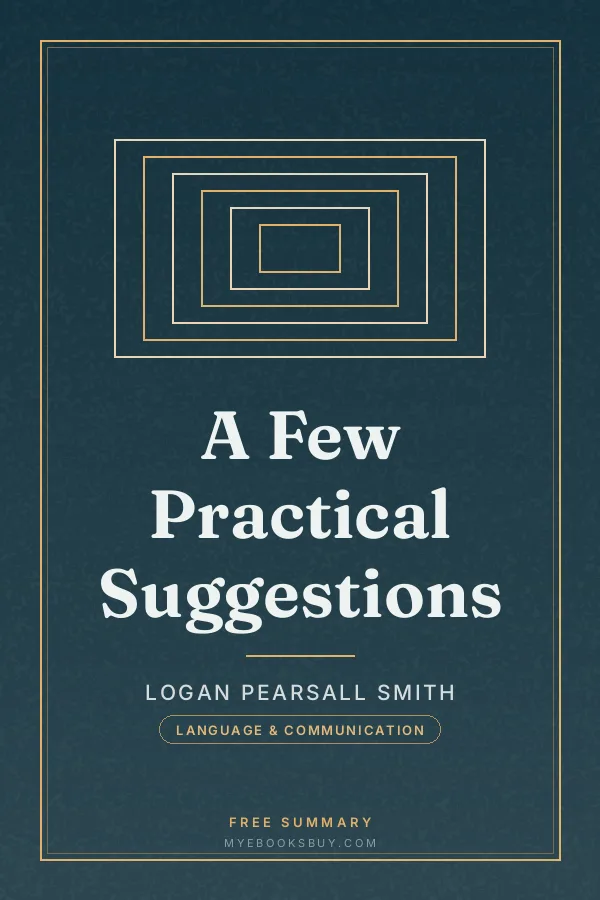Cover of A Few Practical Suggestions
