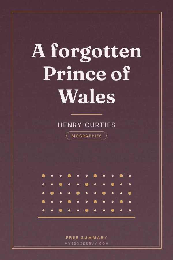 Cover of A forgotten Prince of Wales