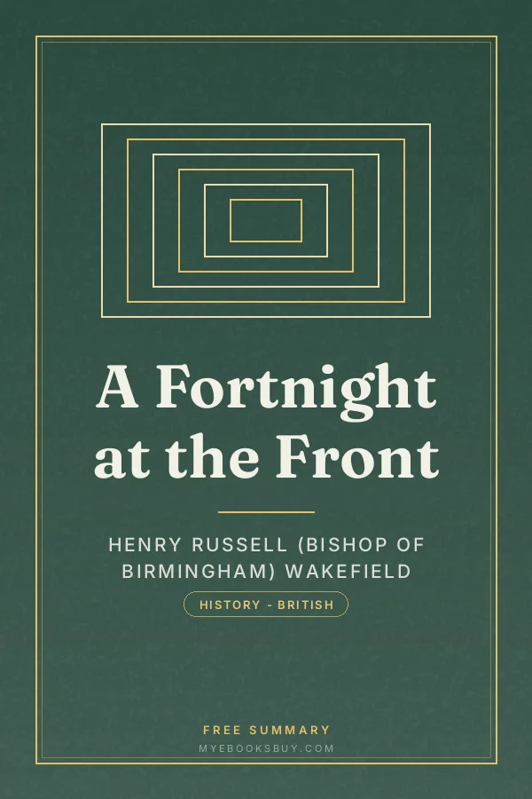 Cover of A Fortnight at the Front