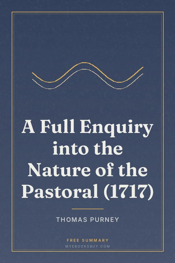 Cover of A Full Enquiry into the Nature of the Pastoral (1717)