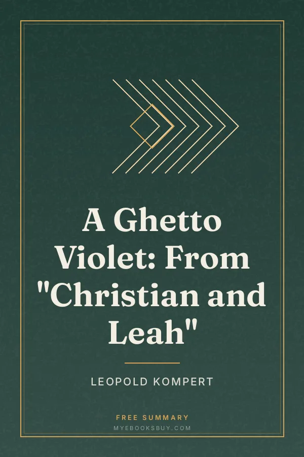 Cover of A Ghetto Violet: From "Christian and Leah"