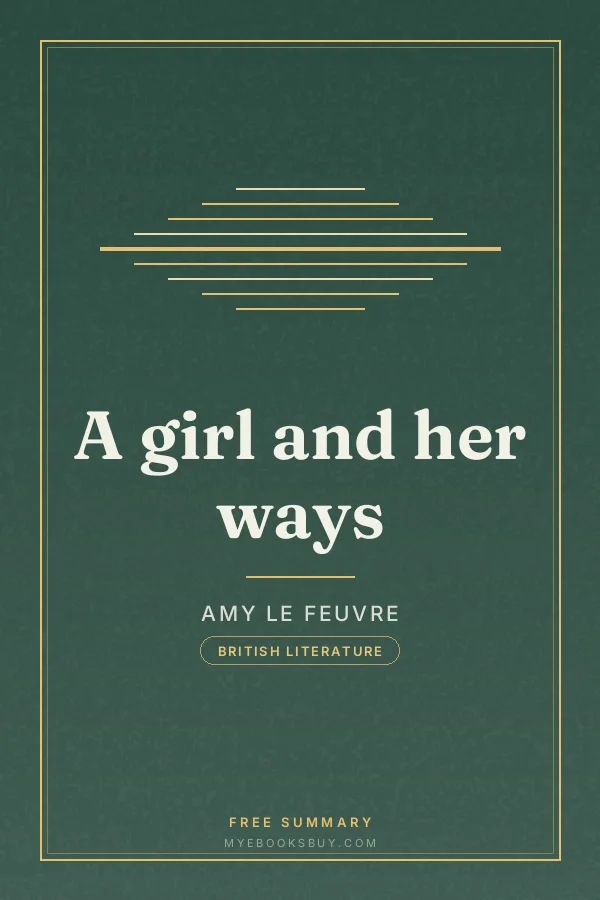 Cover of A girl and her ways
