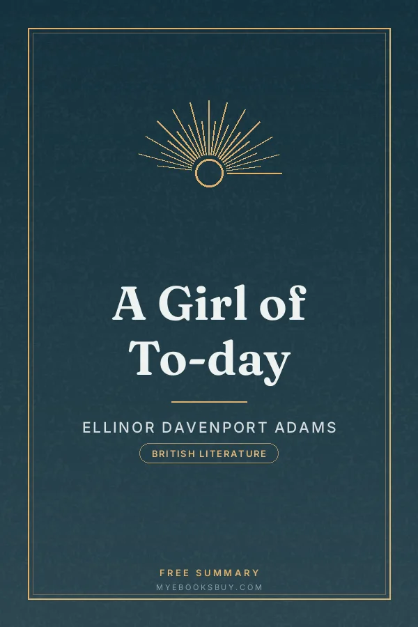 Cover of A Girl of To-day