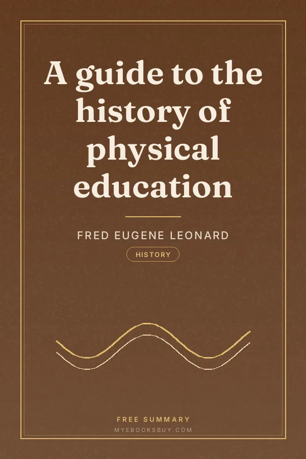 Cover of A guide to the history of physical education